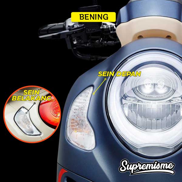 Jual Stiker Lampu Sein SCOOPY ALL New PRESTIGE Stiker Lampu Sein