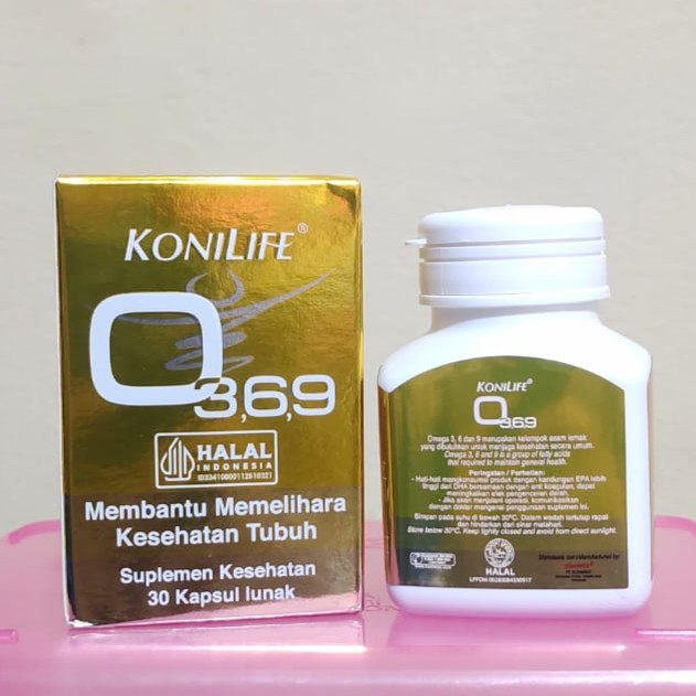 Jual Konilife Omega 369 Omega 3 6 9 Isi 30 Kapsul Omega 3 Epa 180mg