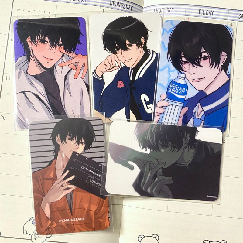 Jual Chainsaw Man Csm Yoshida Pc Photocard Set Baji J Haann