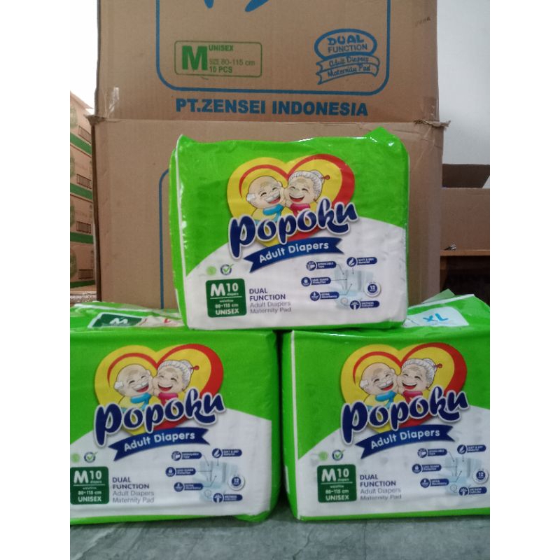 Jual Popoku Adult Diapers M Popok Dewasa Perekat Shopee Indonesia