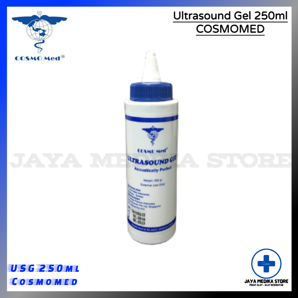 Jual Ultrasound Gel 250ml Cosmo Med Ultrasonic Jel USG Jelly Doppler