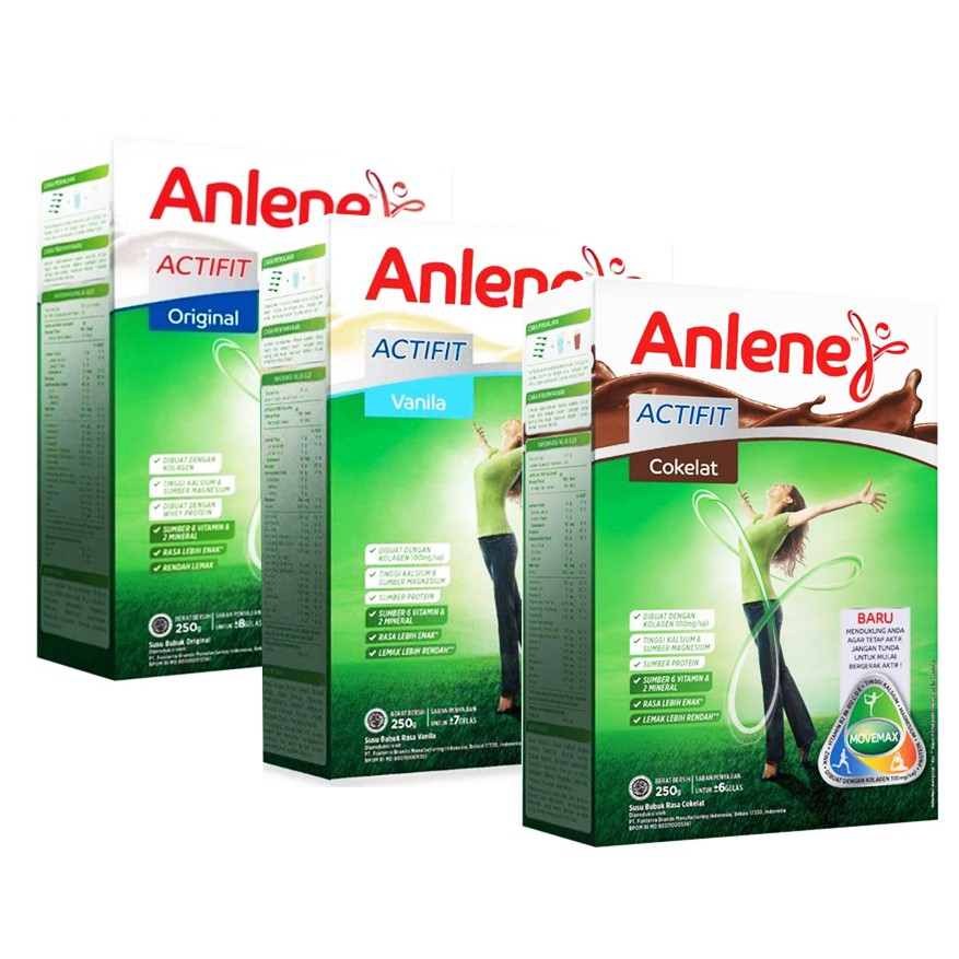 Jual Albani Anlene Actifit Kemasan Gram Susu Tinggi Kalsium