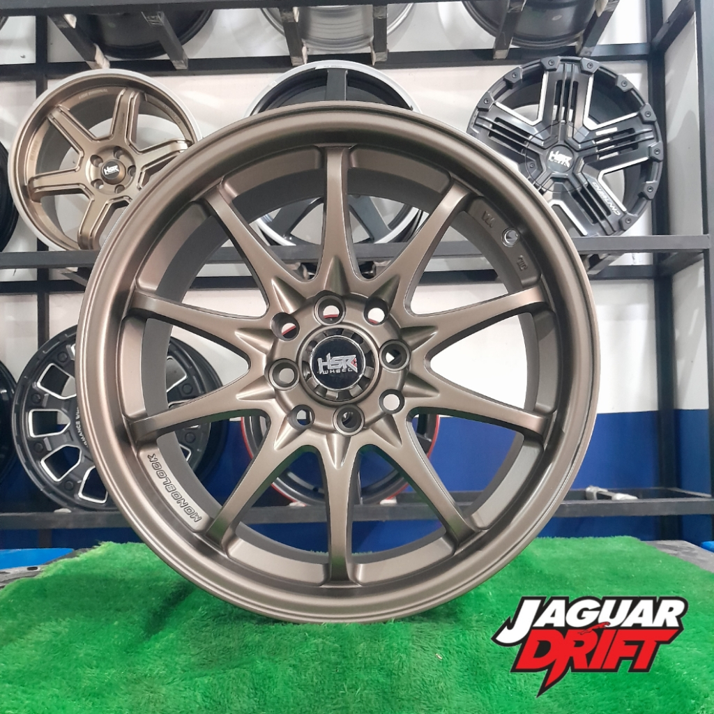 Jual VELG MOBIL LOOK CE28 HSR RING 16 HIROSHIMA BRONZE VELG JAZZ