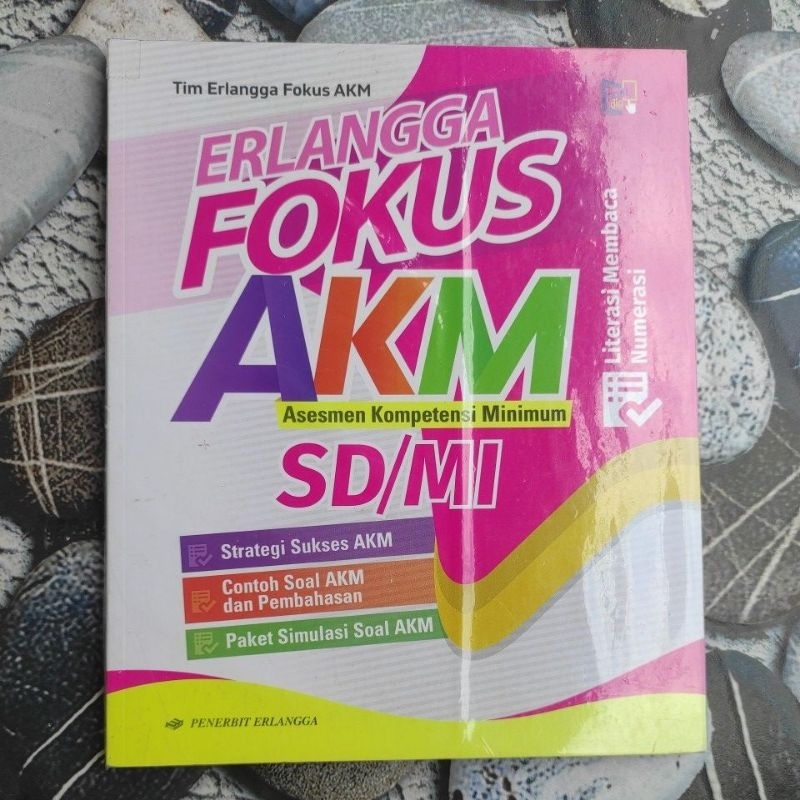 Jual Buku Erlangga Fokus Akm Asesmen Kompetensi Minimum Sd Mi