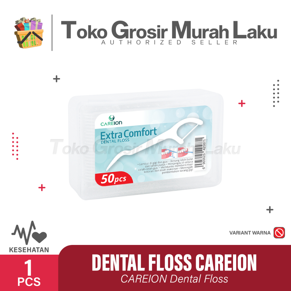 Jual Dental Floss Isi Benang Tusuk Gigi Oral Kotak Shopee Indonesia