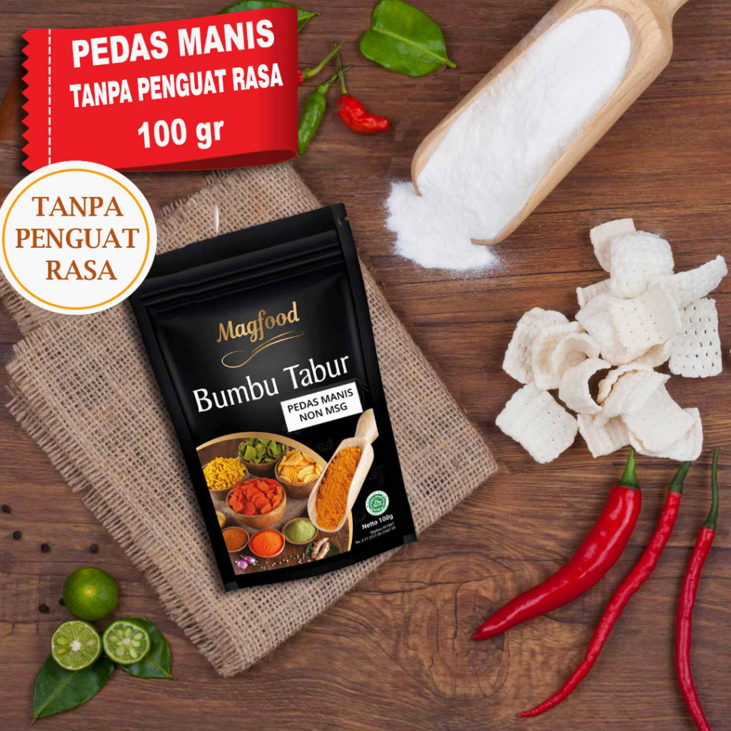 Jual Magfood Bumbu Tabur Tanpa Penguat Rasa Kemasan Gram Shopee