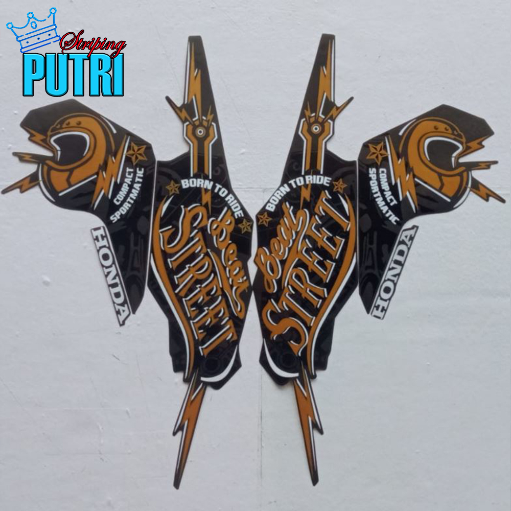 Jual Stiker Striping Honda Beat Street 2019 List Stiker Standar Beat