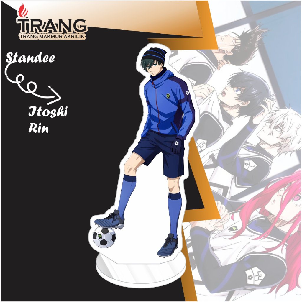 Jual Standee Figure Akrilik Blue Lock Standing Action Figure Acrylic