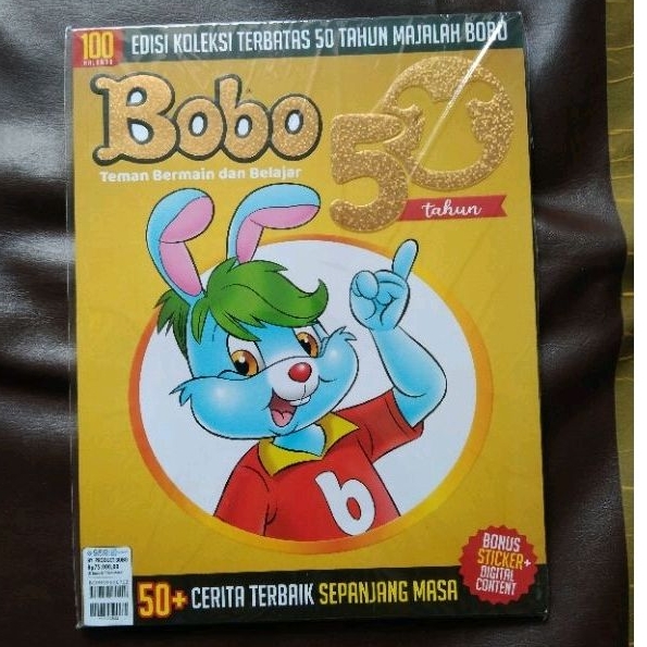 Jual Majalah BOBO EDISI KOLEKSI TERBATAS 50 TAHUN MAJALAH BOBO Shopee