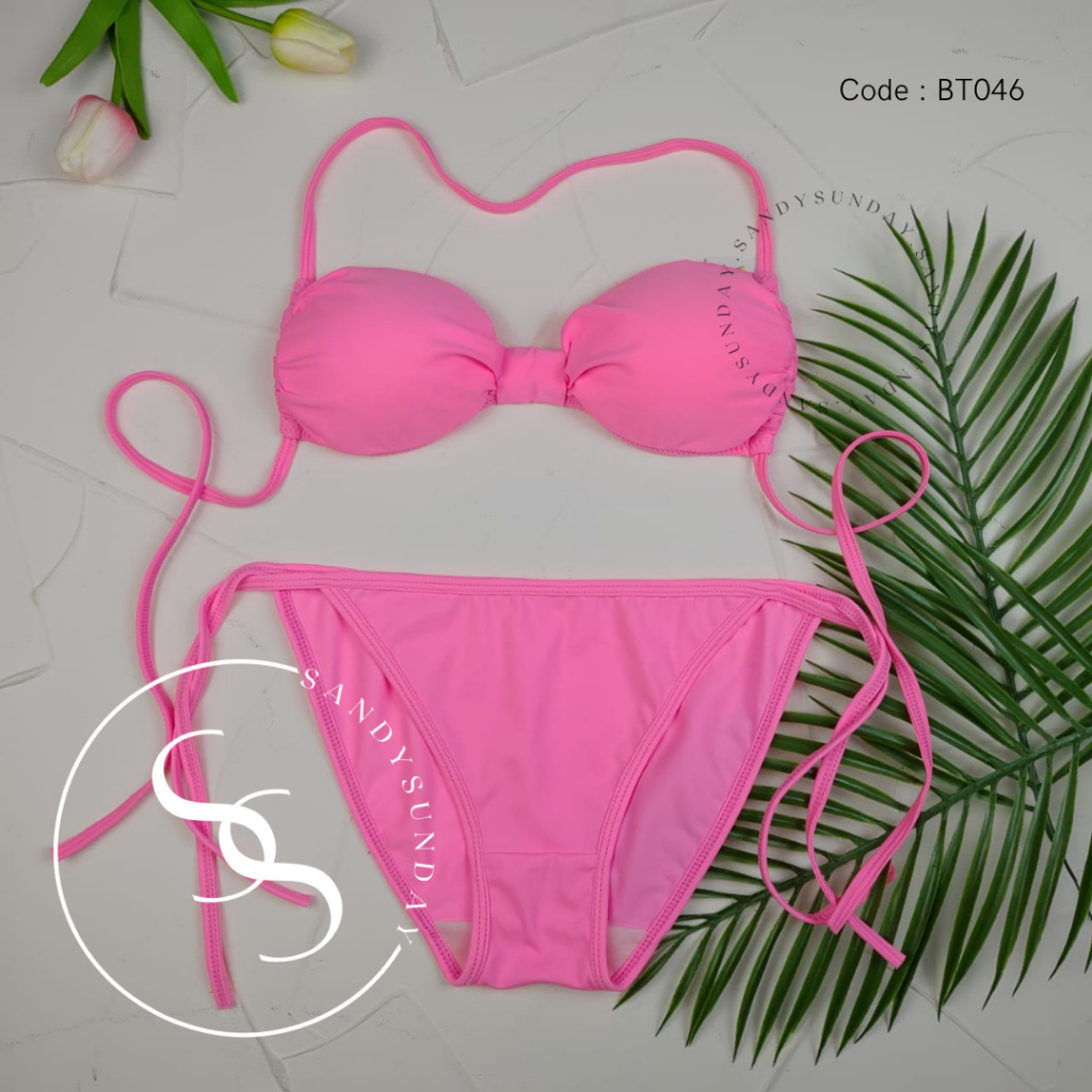 Jual Bikini Set Model Bow Kupu Freesize Bikini Pantai Sexy Sereia