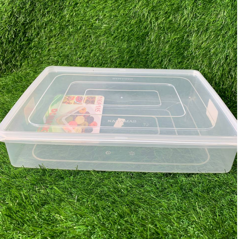 Jual Tempat Penyimpanan Toples Box Donat Food Container Serbaguna