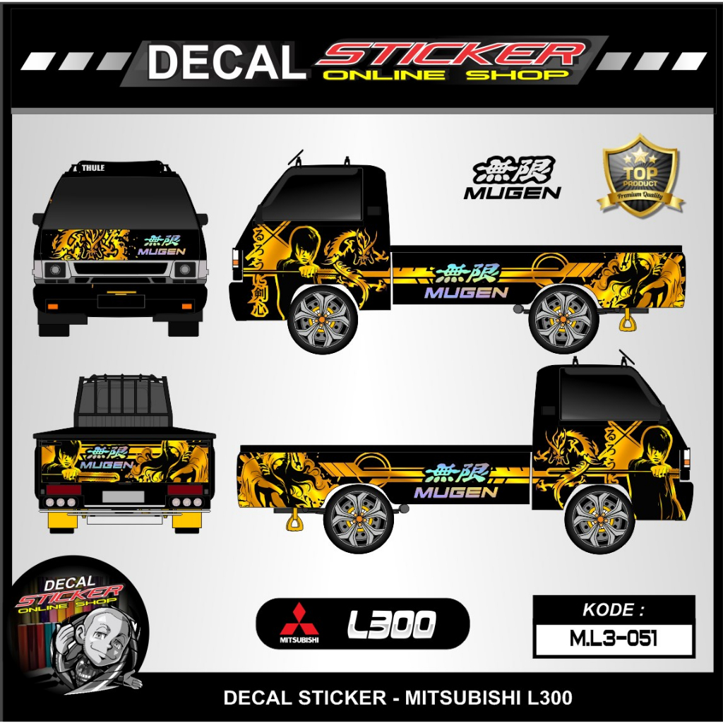 Jual Stiker Mobil Pick Up L Full Body Mobil L Terbaru Shopee