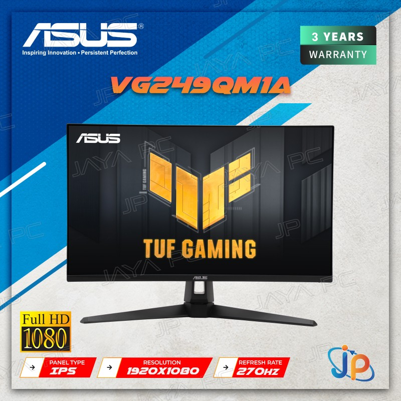 Jual Monitor Asus Led Ips Tuf Gaming Vg Qm A Full Hd Inch