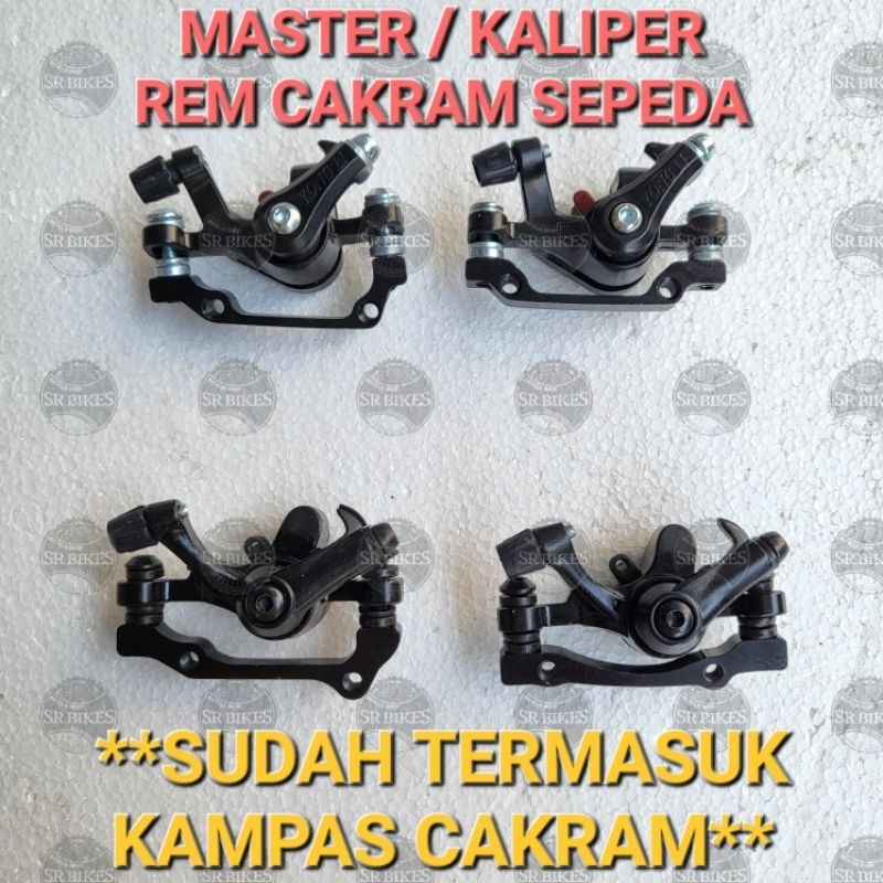 Jual Caliper Kaliper Kepala Master Rem Cakram Disc Brake Sepeda