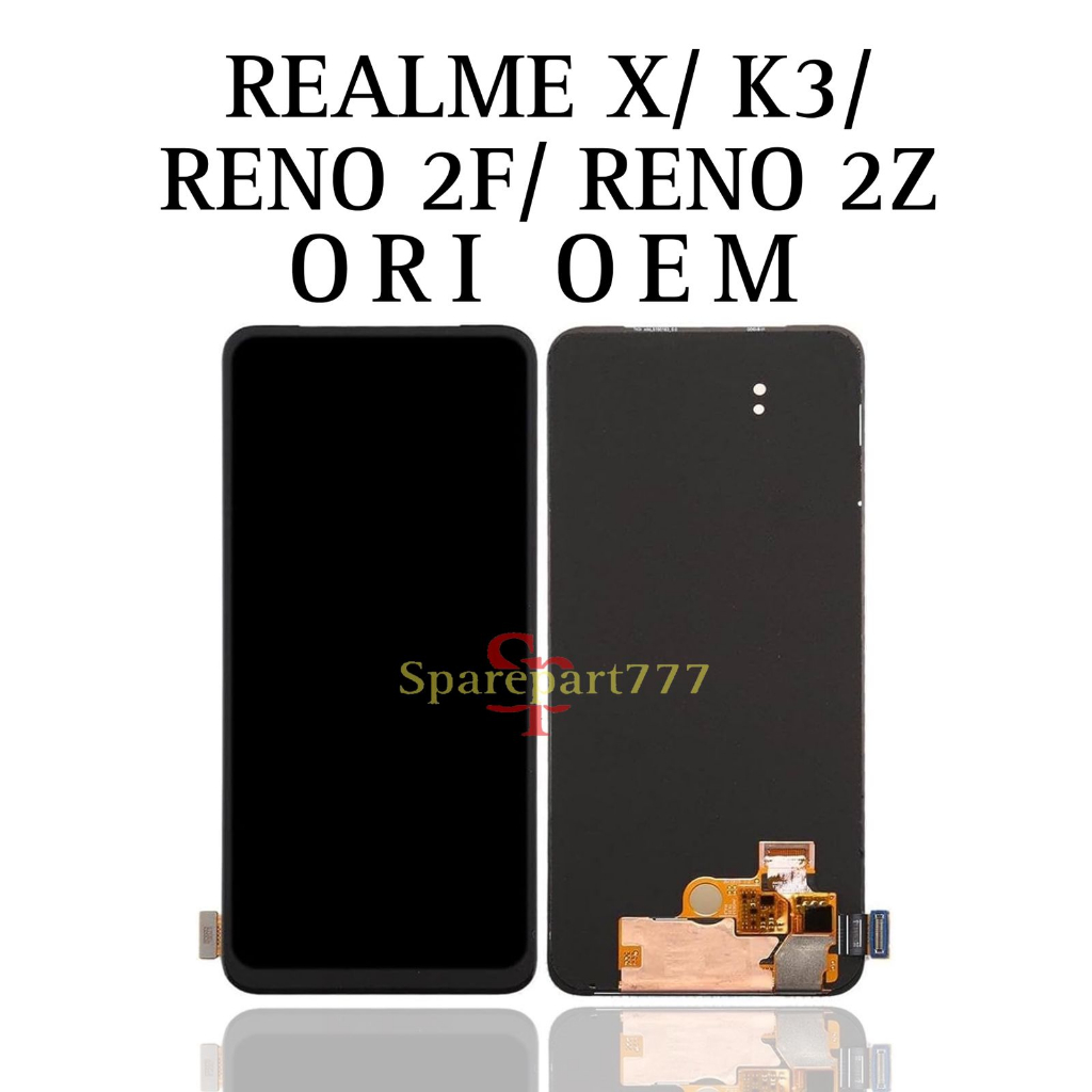 Jual LCD Touchscreen Fullset ORI OEM Realme X K3 Reno 2F Reno 2Z