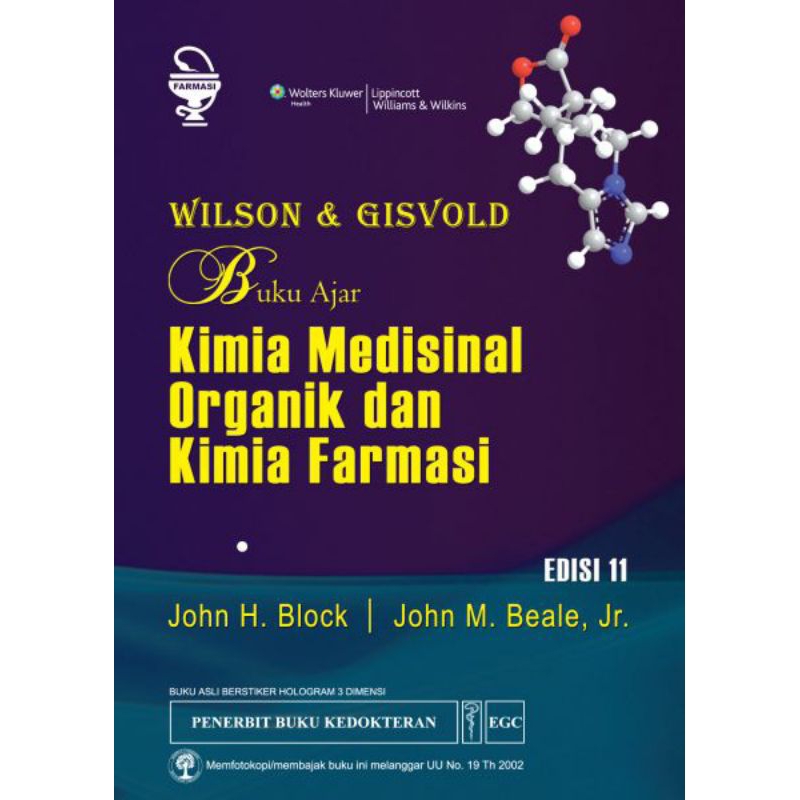 Jual Buku Ajar Wilson Kimia Medisinal Shopee Indonesia