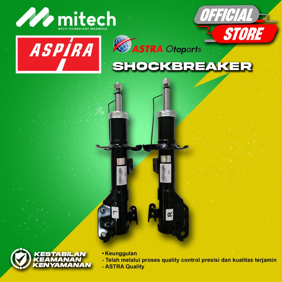 Jual SHOCK BREAKER AGYA AYLA ORIGINAL SET KANAN KIRI ORIGINAL