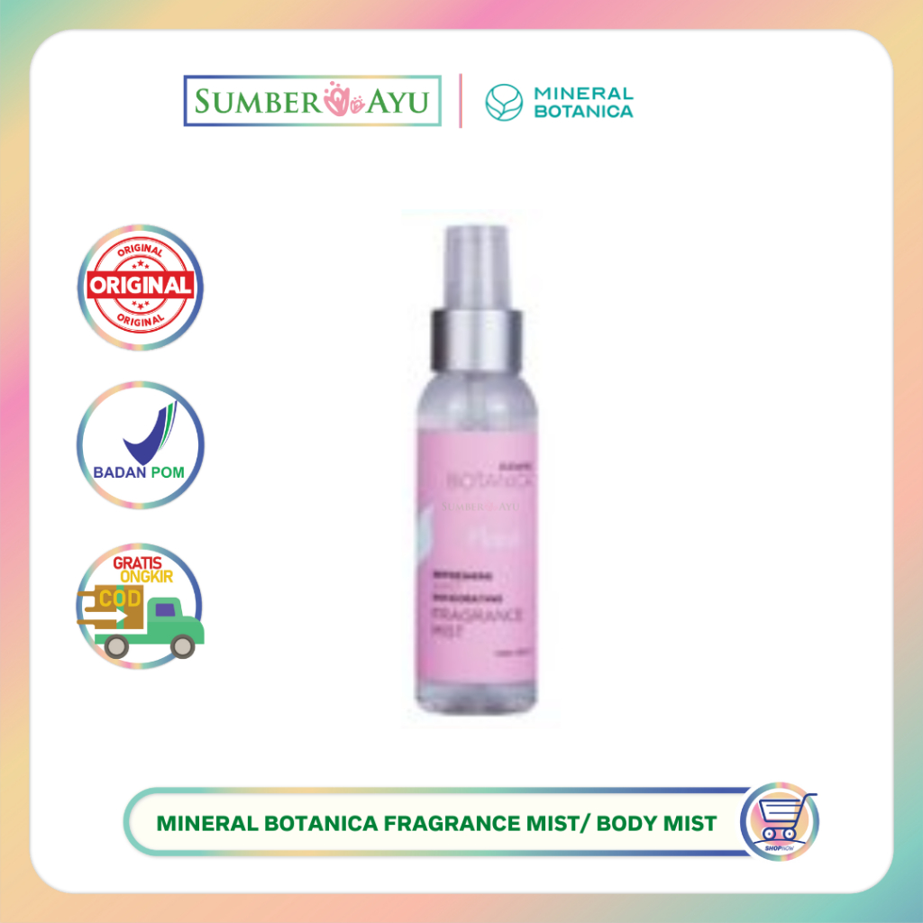 Jual Mineral Botanica Fragrance Mist Body Mist Shopee Indonesia