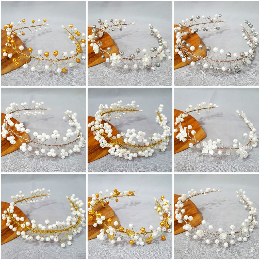 Jual Pgx Bando Korea Mutiara Headpiece Aksesoris Rambut Wanita A