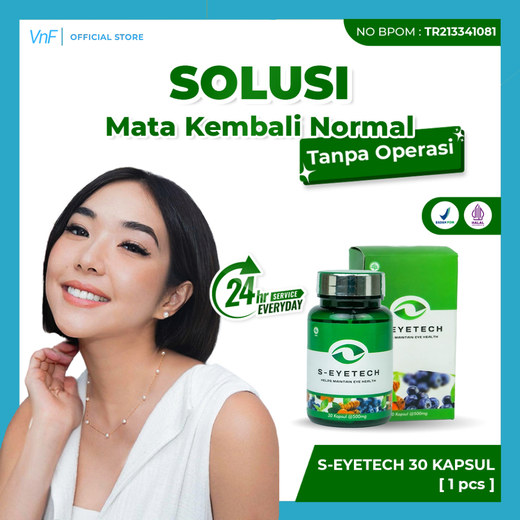 Jual SMART VISION Suplemen Mata Minus Silinder Terbaik S EYETECH