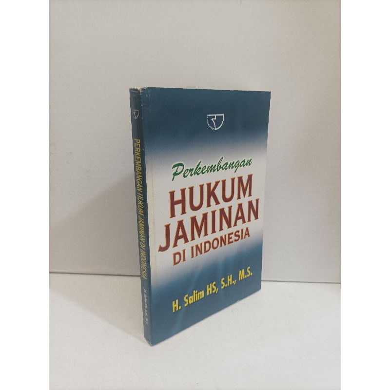 Jual Buku Perkembangan Hukum Jaminan Di Indonesia By H Salim HS