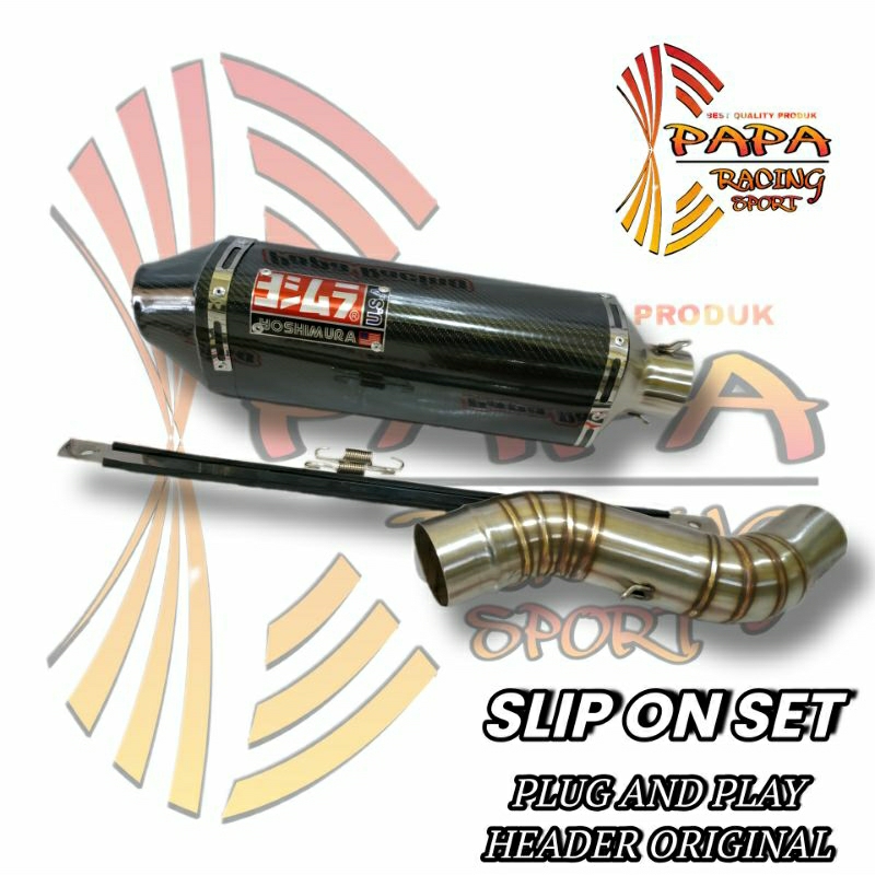 Jual Knalpot Yoshimura USA Karbon Slip On Ninja 250 Fi CBR250RR Ninja