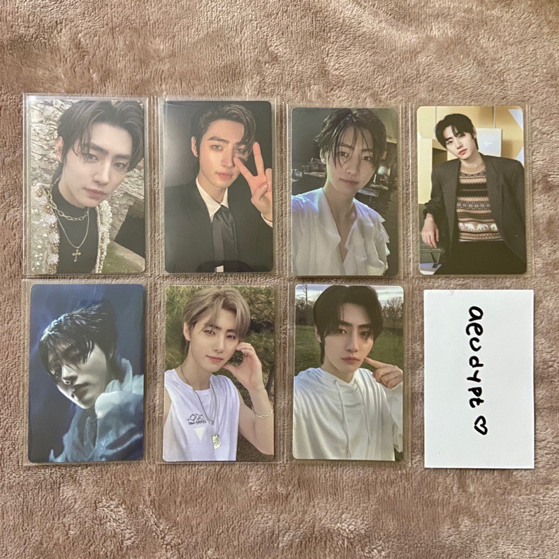 Jual Enhypen Sunghoon Photocard Lucky Draw M U Powerstation Pws