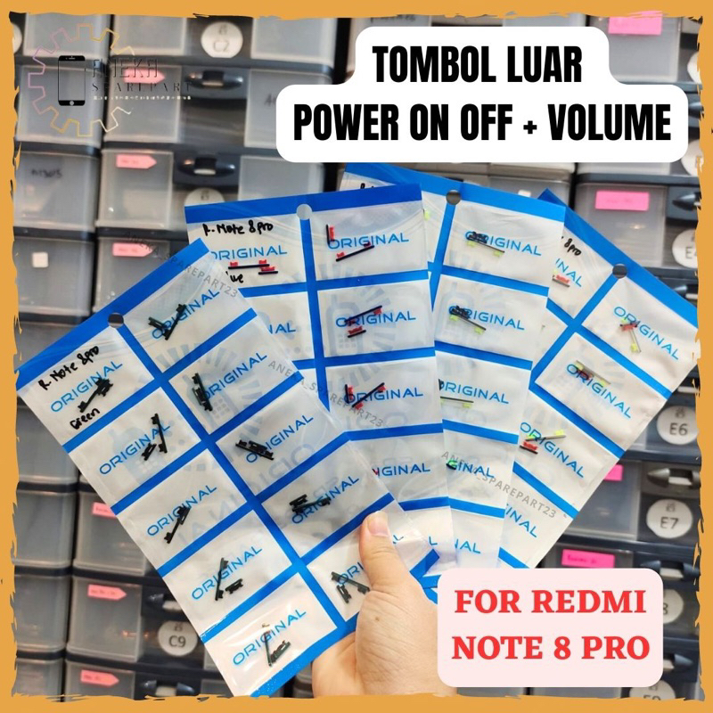 Jual Tombol Luar On Off Volume Redmi Note Pro Shopee Indonesia