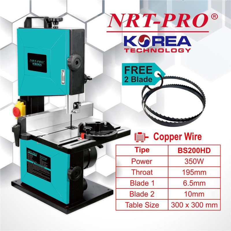 Jual NRT PRO Mesin Band Saw 8 Inch Gergaji Kayu Bandsaw Ukir Besar