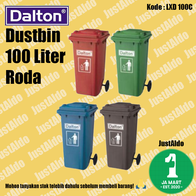 Jual Tempat Sampah Dustbin Roda Warna Recycle Liter Lxd C Dalton