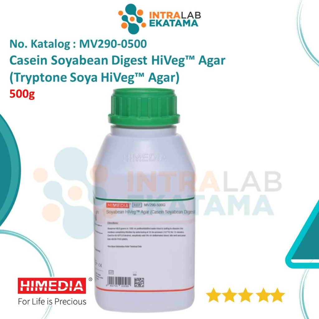 Jual Mv Casein Soyabean Digest Hiveg Agar Tryptone Soya Hiveg