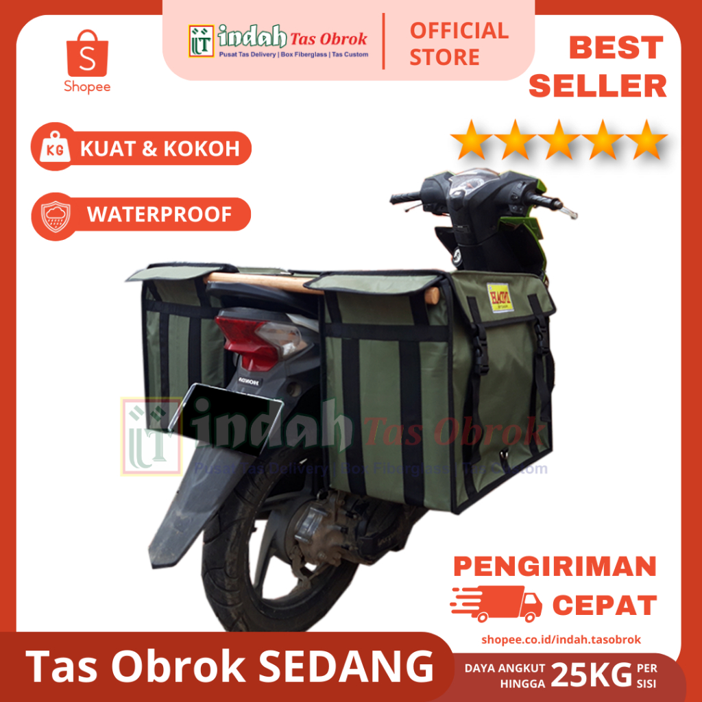 Jual INDAH Tas Pos Motor Tas Obrok Tas Kurir Tas Delivery Tas Rengkek