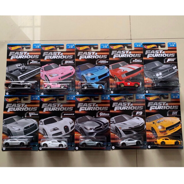 Jual Hot Wheels Fast Furious Full Set Shopee Indonesia