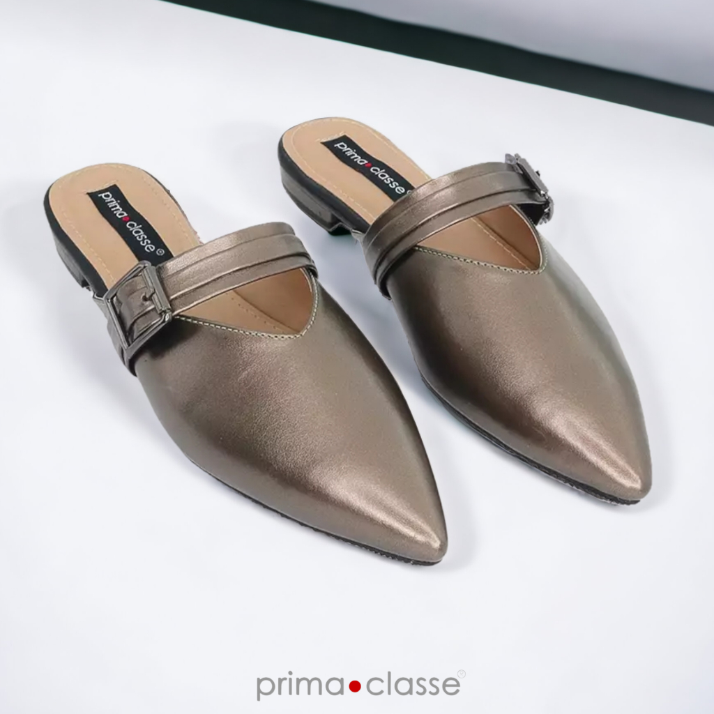 Jual Prima Classe Calvin Sepatu Sandal Mules Wanita Flat Slip On