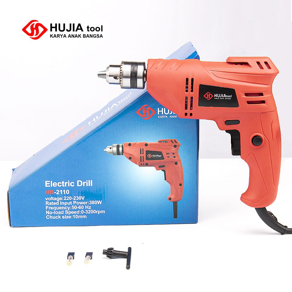 Jual Mesin Bor Listrik Mm Hj Tangan Hujia Tools Elektrik Drill