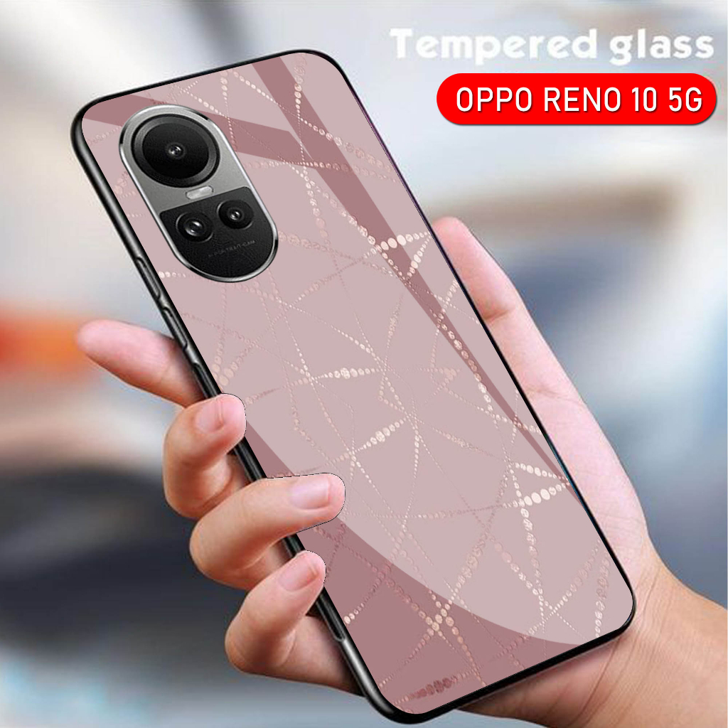 Jual Softcase Glass Kaca Kilau Oppo Reno G Pro G Case