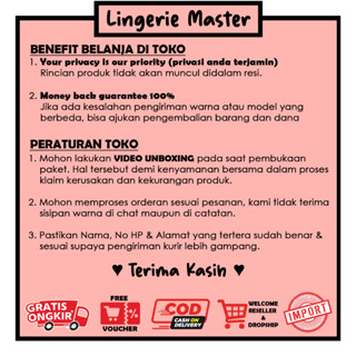 Jual Lingerie Master C Celana Dalam Wanita Sexy Model Bunga