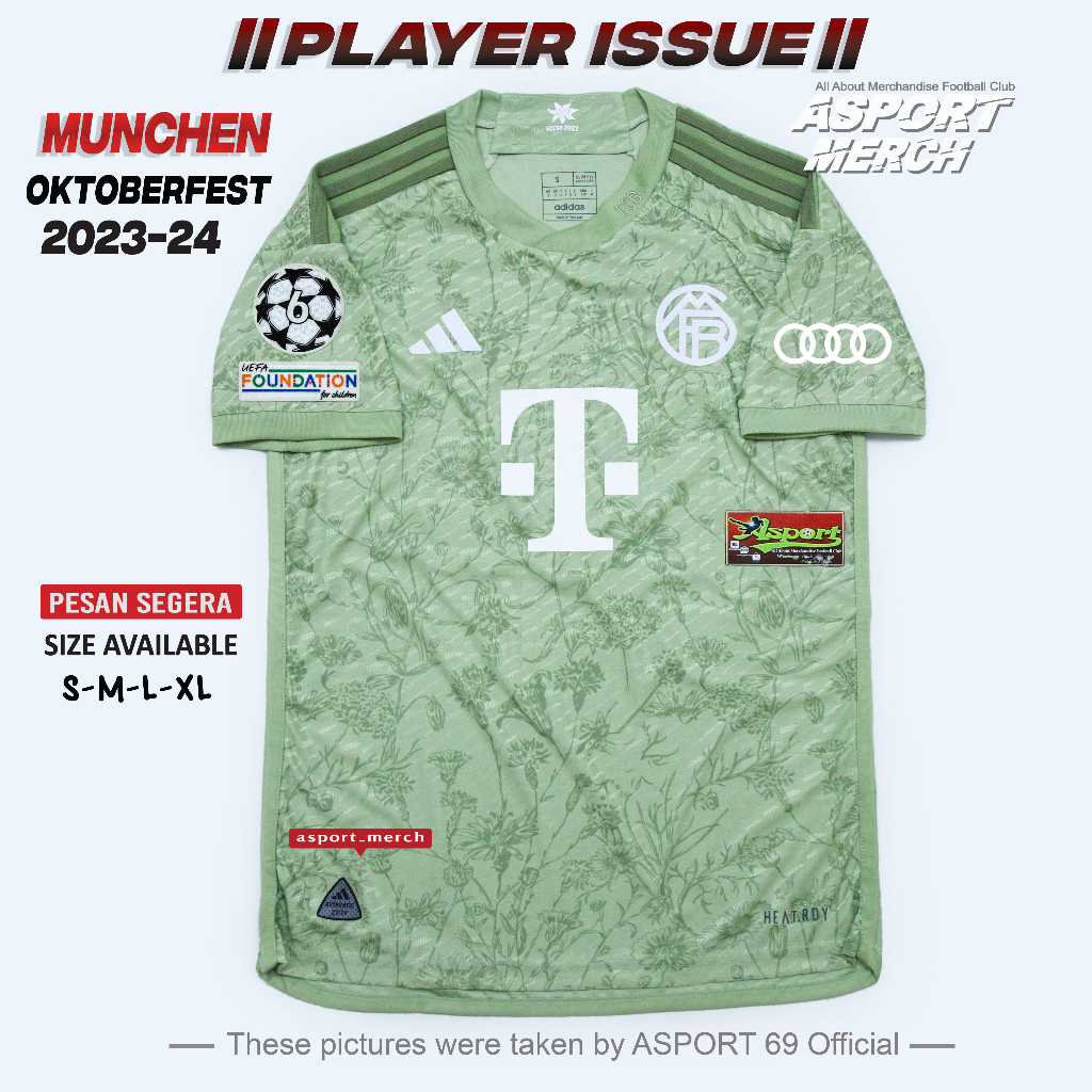 Jual Munchen Oktoberfest Player Issue Jersey Bola Bayern Munchen