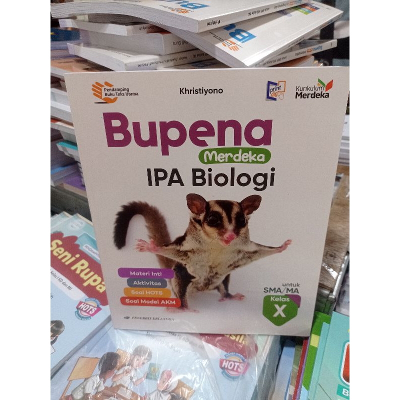 Jual Buku Bupena Ipa Biologi Untuk Sma Kelas Kurikulum Merdeka