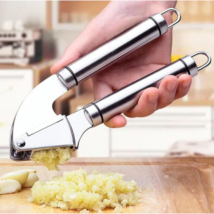 Jual Alat Penghancur Bawang Putih Stainless Garlic Press Penghalus