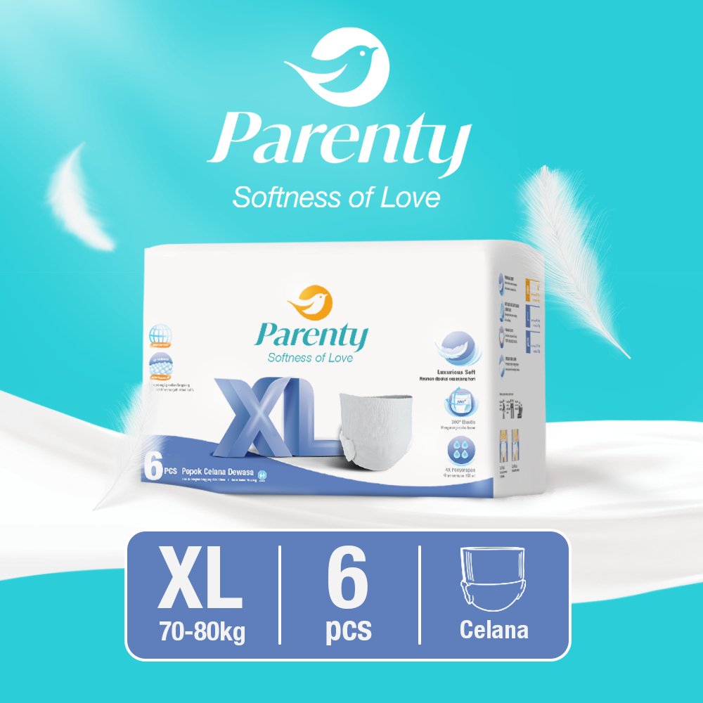 Jual PARENTY Adult Pants Soft Diapers Size XL6 Popok Celana Dewasa