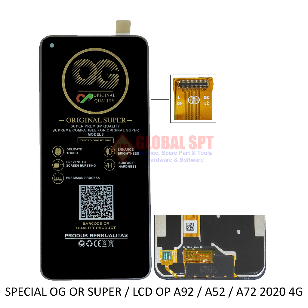 Jual SPECIAL OG ORI SUPER LCD TOUCHSCREEN OPPO A92 A52 A72 2020