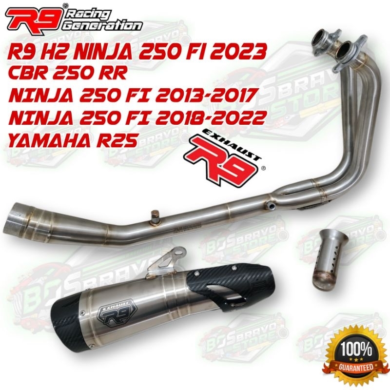 Jual Knalpot R H Ss Series Cbr Rr Ninja Fi Old Mt