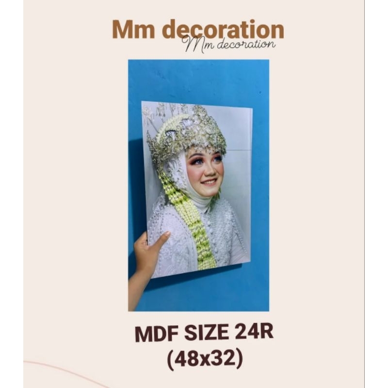 Jual Cetak Foto Plus Papan Mdf R X Shopee Indonesia