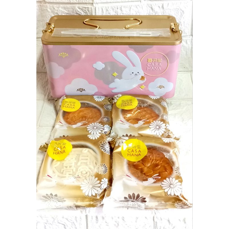 Jual Mooncake Kue Bulan Malaysia Casahana Isi4pcs Shopee Indonesia