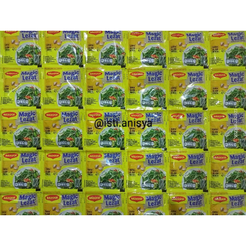 Jual Magic Lezat Bumbu Penyedap Serbaguna Kemasan Renceng Shopee