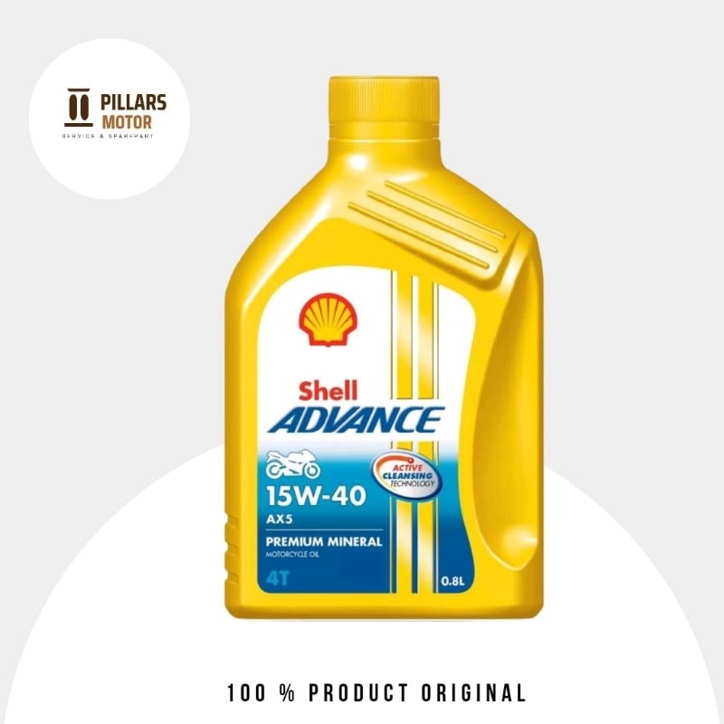 Jual Oli Shell Advance Ax W Ml Ml Shopee Indonesia