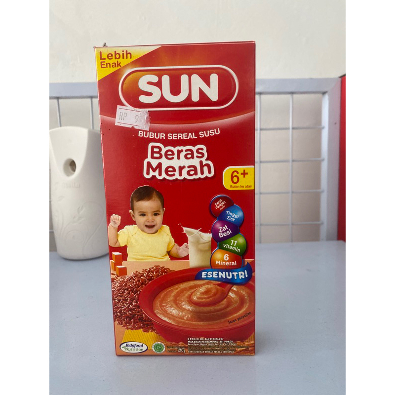 Jual SUN Bubur Bayi Beras Merah 120 Gr Shopee Indonesia