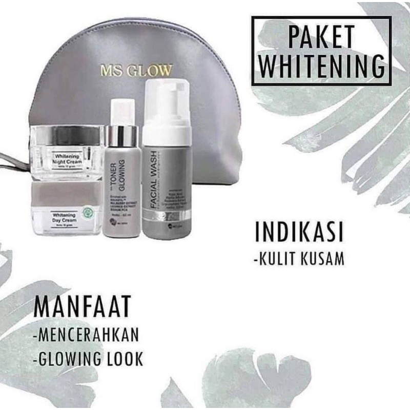 Jual Ms Glow Paket Whitening Shopee Indonesia