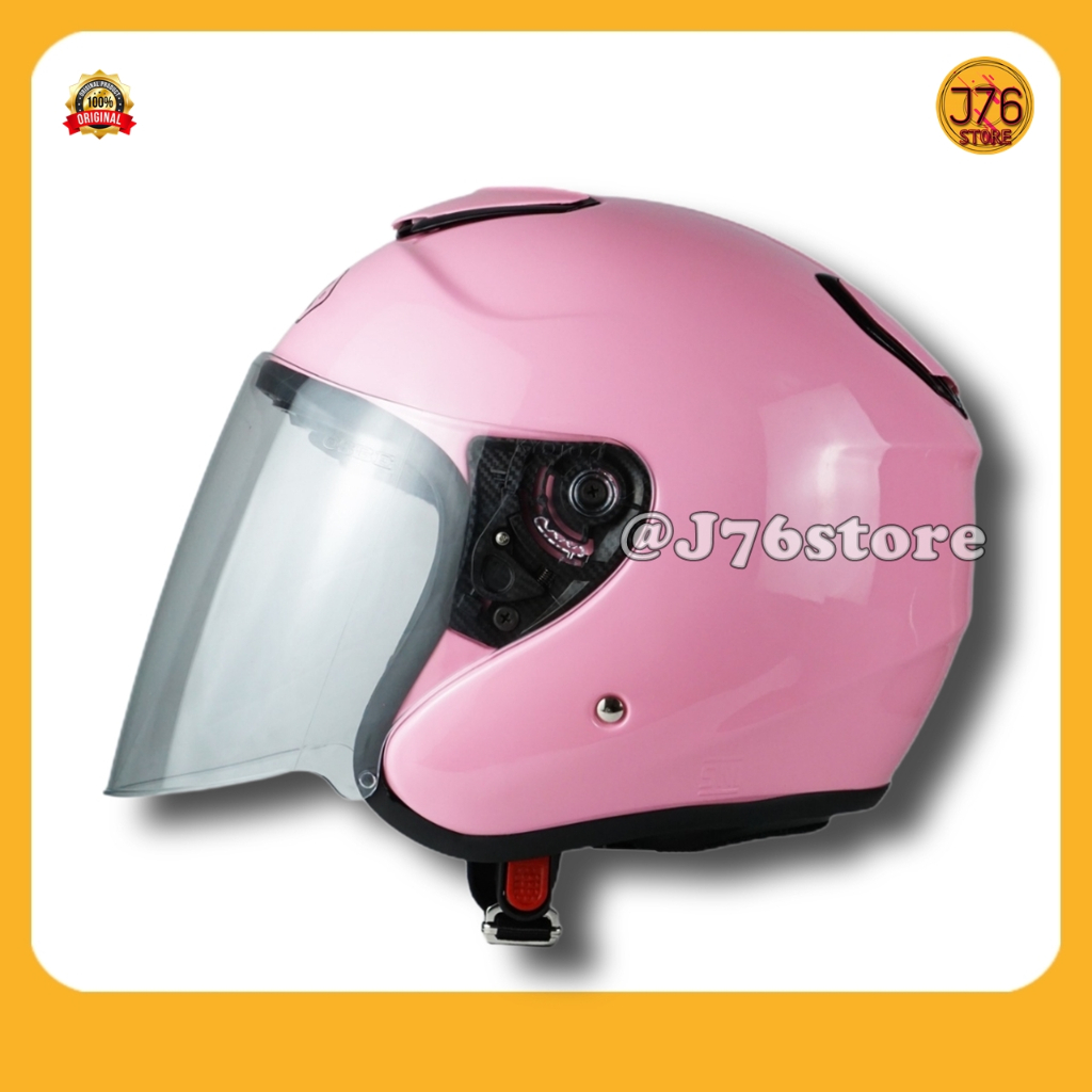 Jual Helm Sepeda Motor Half Face Model Kyt Kyoto Solid Polos Bye Priest